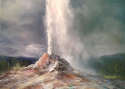 Yellowstone Geyser, Thundering Eruption