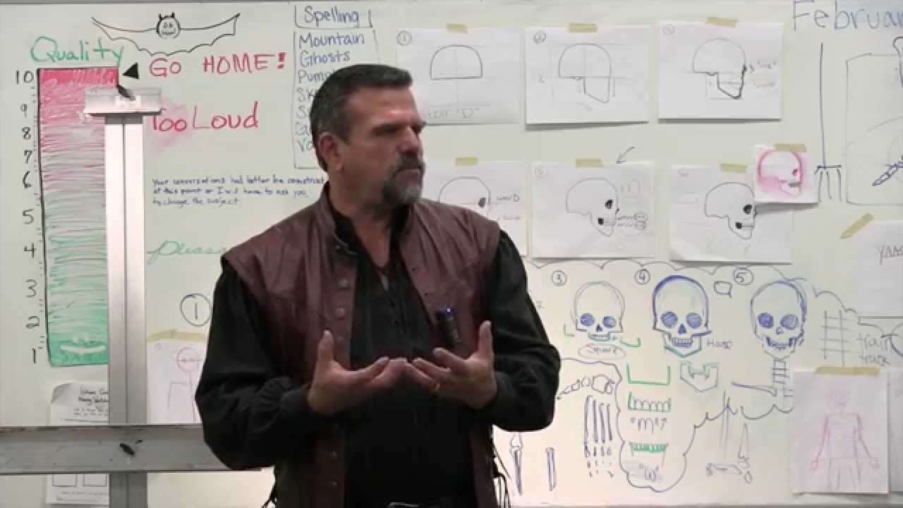 Painting Inspired by the Old Masters by Stefan Baumann