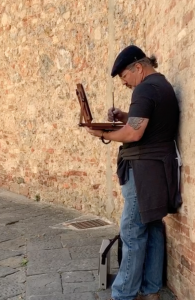 Siena Italy Plein Air Ken Brant oil painting on location