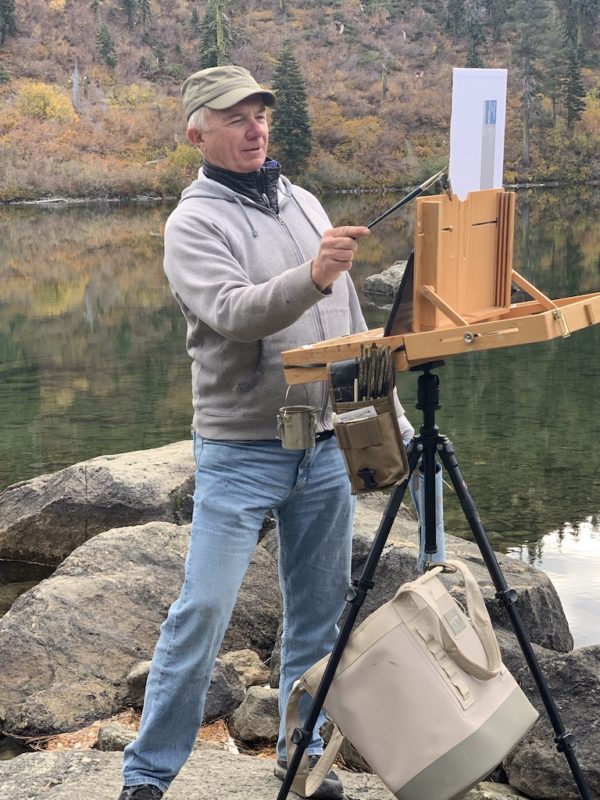 Painting, Baumann, PleinAir, Plein Air, workshop, Mt Shasta