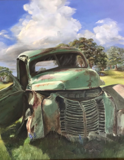 Painting by Stefan Baumann Coaching Student