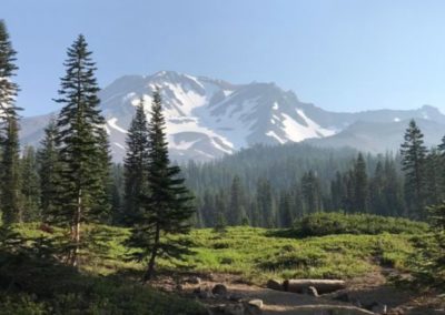 View of Mt Shasta from The Grand View Ranch
