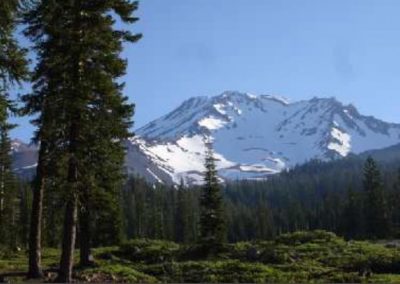 View of Mt Shasta from The Grand View Ranch