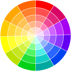 Ultimate Color Course color wheel illustration