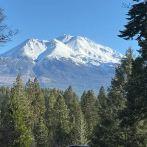 View of Mt. Shasta from The Grand View Ranch. Sign up for Stefan's Two Workshops + Bonuses package for the best and most affordable deal!