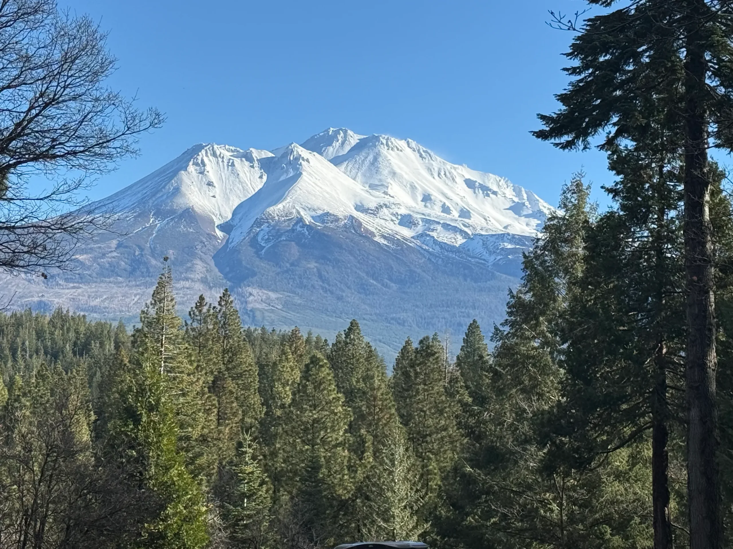 View of Mt. Shasta from The Grand View Ranch. Sign up for Stefan's Two Workshops + Bonuses package for the best and most affordable deal!